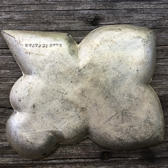 Vintage Niagara Falls playing cards State metal souvenir plate ash tray - Picture 2 of 2